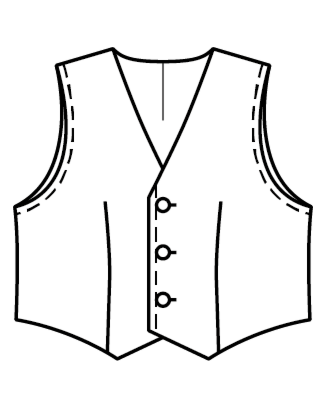 Gilet en Coton n°130 | Burda Style 02/22