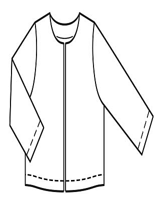 Veste en jersey n° 7 | Burda Easy Kids n°1/2022