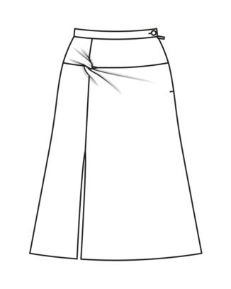 Jupe en Viscose n°104 | Burda Style 04/22