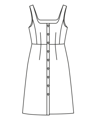 Robe en Coton n°105 | Burda Style 04/22