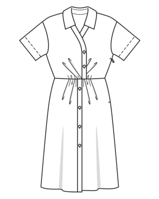 Robe en Coton n°109 | Burda Style 04/22