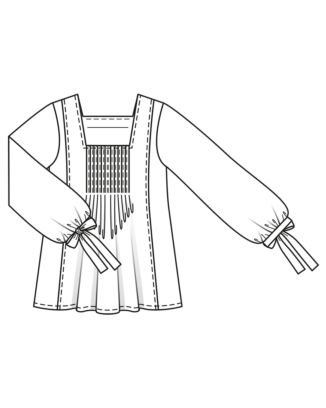 Tunique en Coton n°123 | Burda Style 04/22