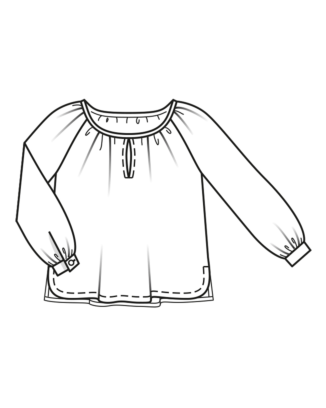 Tunique en Seersucker n°132 | Burda Style 04/22
