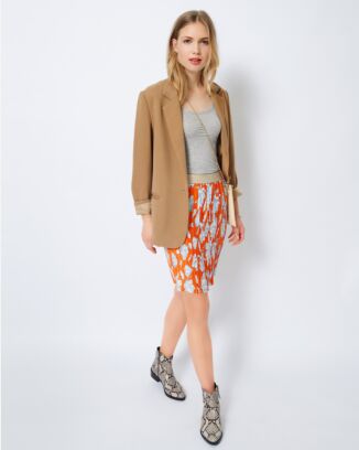 Jupe plissée en polyester n° 2 | Burda Easy n°2 Mar/Avr/2022