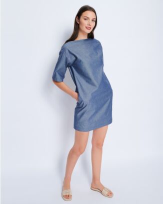 Robe en chambrey n° 3 | Burda Easy n°2 Mar/Avr/2022