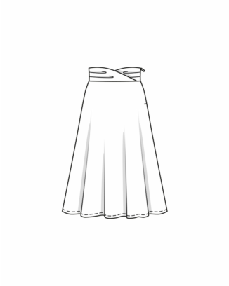 Jupe en Soie n°104 | Burda Style 05/22