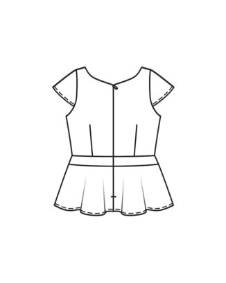 Top en Jacquard n°125 | Burda Style 05/22