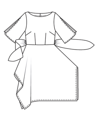 Robe en soie n°109 | Burda Style 06/22