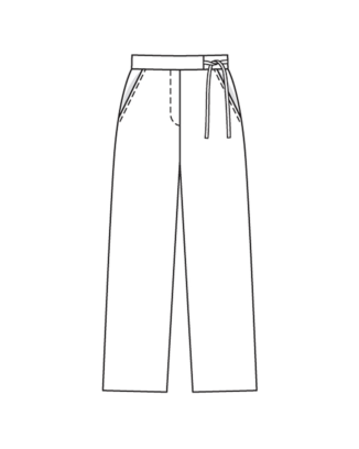 Pantalon en coton n°111 | Burda Style 06/22