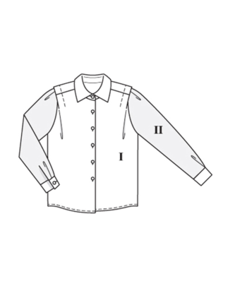 Chemisier en coton mélangé n°113 | Burda Style 06/22