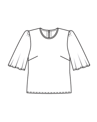 Top en viscose n°119 | Burda Style 06/22