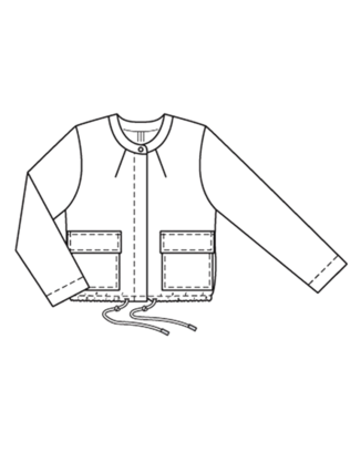 Veste en coton n°122 | Burda Style 06/22