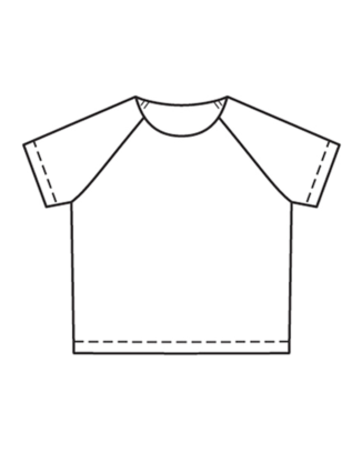 T-shirt pour enfants en jersey n°133 | Burda Style 06/22
