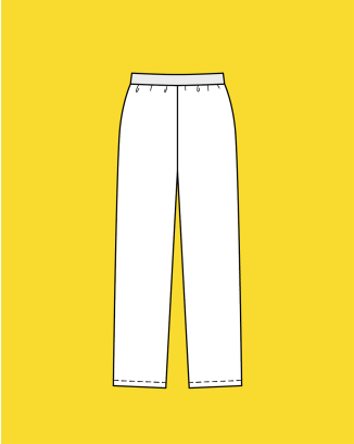 Pantalon confortable | Cours de couture n°6 - Burda Style HS Beginner