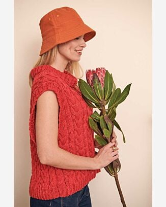Top en torsades #12 | Burda Mailles n°16 - 2022