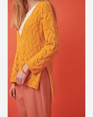 Pullover en point ajouré #25 | Burda Mailles n°16 - 2022