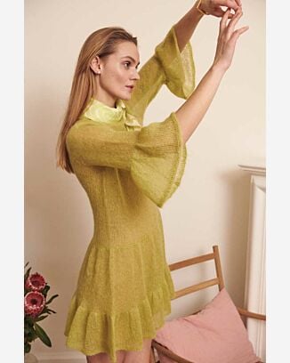Robe à volants #28 | Burda Mailles n°16 - 2022