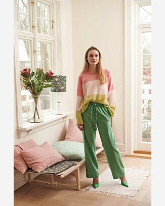 Pullover rayé en mohair #29 | Burda Mailles n°16 - 2022