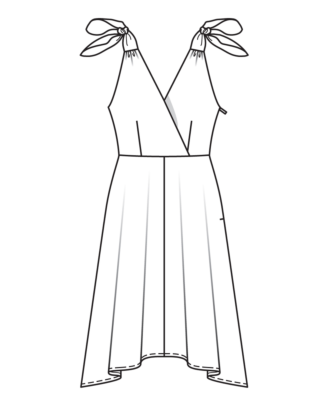 Robe en Viscose n°106 | Burda Style 07/22