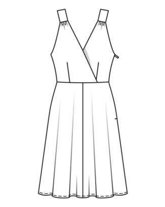 Robe en Sequin  n°107 | Burda Style 07/22