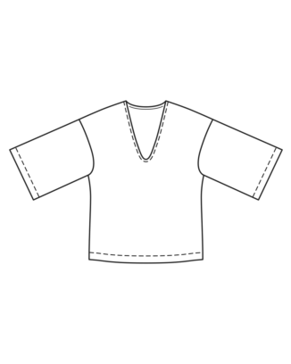 T-shirt en Maille n°112 | Burda Style 07/22