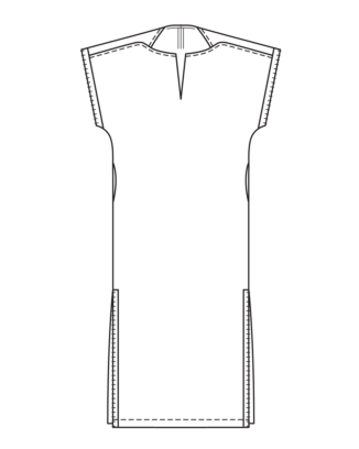 Tunique en Polyester n°115 | Burda Style 07/22