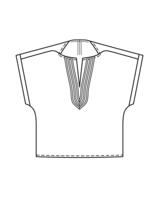 Tunique en Coton  n°116 | Burda Style 07/22