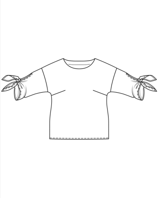 Top en Viscose  n°127 | Burda Style 07/22