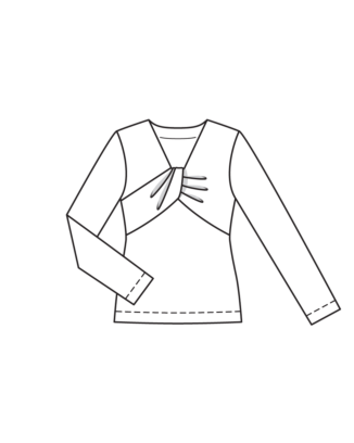 T-shirt en Jersey n°107 | Burda Style 08/22