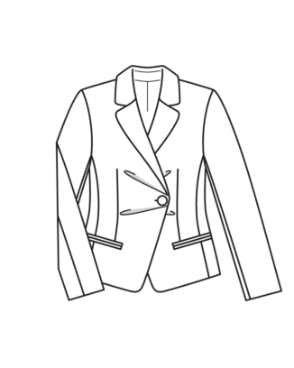 Blazer en Jacquard n°112 | Burda Style 08/22
