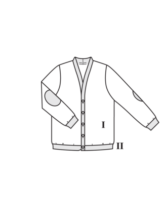 Cardigan en maille n°132 | Burda Style 08/22