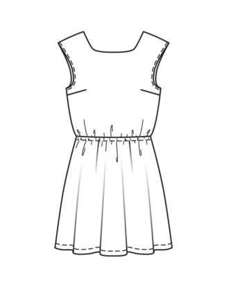 Robe en coton n° 3 | Burda Easy n°4 Juillet/Août/2022