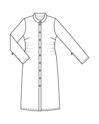 Robe en crêpe n°111 | Burda Style 09/22