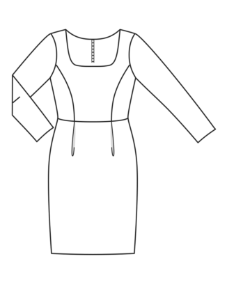 Robe en coton mélangé n°119 | Burda Style 09/22