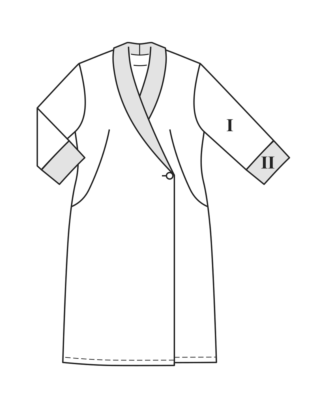 Robe en crêpe polyester n°129 | Burda Style 09/22