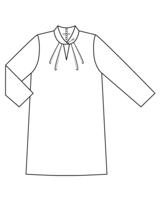 Robe en crêpe n°103 | Burda Style 10/22