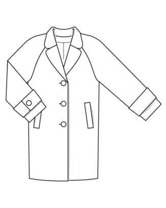 Manteau en lainage n°108 | Burda Style 10/22