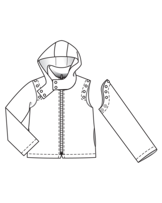 Veste en tissu matelassé n°115 | Burda Style 10/22