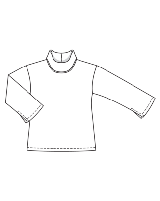 Top en maille n°124 | Burda Style 10/22