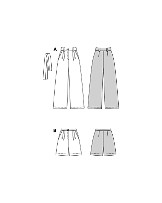 Pantalon n°5718 Printemps/Été 2025 | Patron Pochette