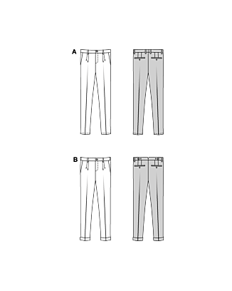 Pantalon n°5722 Printemps/Été 2025 | Patron Pochette