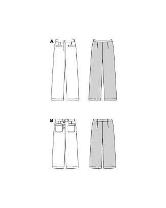 Pantalon n°5735 Printemps/Été 2025 | Patron Pochette