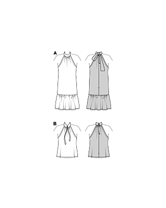 Robe & Top n°5737 Printemps/Été 2025 | Patron Pochette