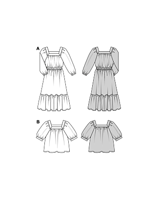 Robe & Blouse n°5741 Printemps/Été 2025 | Patron Pochette