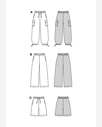 Pantalon cargo n°5761 Automne/Hiver 2024 | Patron Pochette