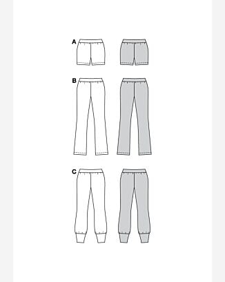 Pantalon n°5789 Automne/Hiver 2024 | Patron Pochette