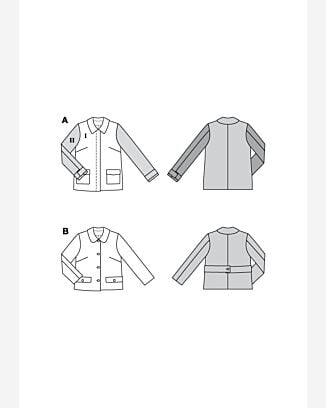 Veste  n°5799 Automne/Hiver 2024 | Patron Pochette