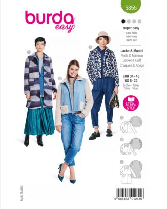 Veste & manteau n°5855 Automne/Hiver 2023
