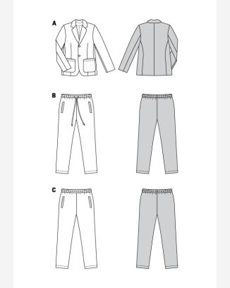 Costume homme n°5955 Automne/Hiver 2022