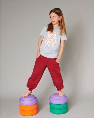 Pantalon en tissu pour sweatshirt n° 7 | Burda Easy Kids n°2/2022